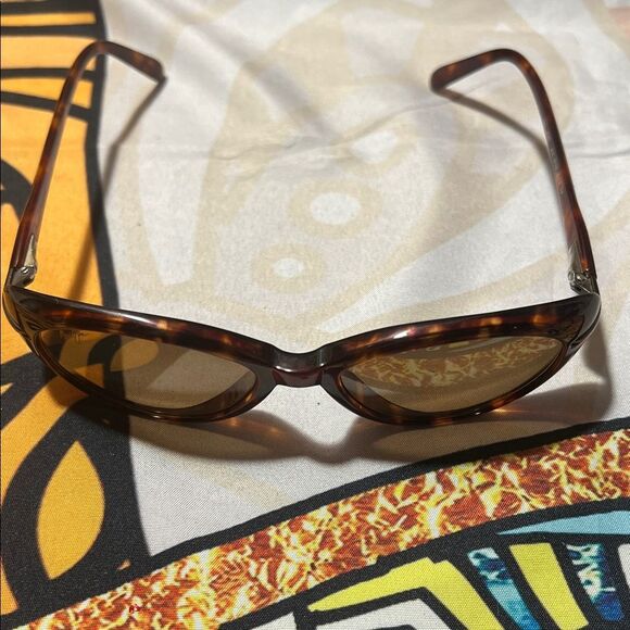 Vintage Maui Jim Cabana MJ 147-10 tortoise brown oval sunglasses